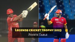 Legends Cricket Trophy 2023 Points Table Full List Of Results Standings And Stats