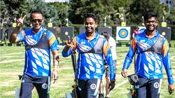 Archery World Cup 2023 Stage 1 Indian Mens Recurve Team Silver