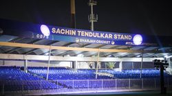 Sachin Tendulkar Stand Unveiled Sharjah Cricket Stadium 50th Birthday 25 Years Of Desert Storm