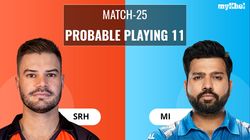 Srh Vs Mi Playing 11 Ipl 2023 Predicted Probable 11 Of Match 