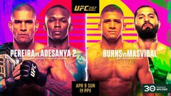 Ufc 287 Pereira Vs Adesanya 2 Fight Card Date Timings Live Streaming Info