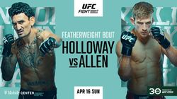 Ufc Kansas City 2023 Holloway Vs Allen Fight Card Date Time In India Telecast Live Streaming