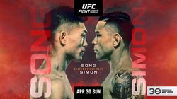 Ufc Vegas 72 Song Vs Simon Fight Card Date Start Time India Telecast Live Streaming Info