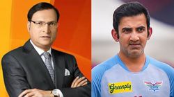 Virat Kohli Gautam Gambhir Verbal Spat Gambhir Takes Veiled Dig At News Anchor