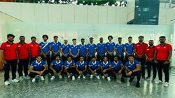Upbeat India Junior Men S Hockey Team Leaves For Men S Junior Asia Cup 