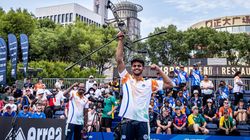 Prathamesh Jawkar Archery World Cup Shanghai Gold Medal