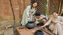 Sachin Tendulkar Enjoys With Family In A Serene Village Amid Ipl 2023 Shares Images