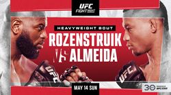 Ufc Charlotte 2023 Rozenstruik Vs Almeida Fight Card Date Time In India Telecast Live Streaming