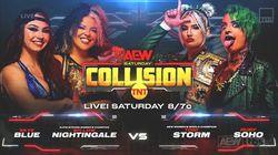 Aew Collision Four Big Matches Announced For June 17 Debut Episode