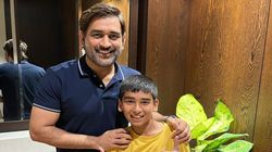 Ms Dhoni Makes Former India Star S Son Super Happy At Airport Know The Reason