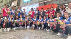 Indian Junior Women S Hockey Team Receives Champion S Welcome In Bengaluru