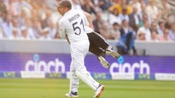 Engvsaus Jonny Bairstow Showcases His Rugby Skills As Just Stop Oil Protester Disrupts Ashes