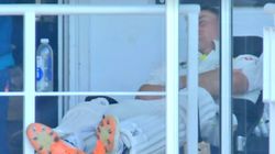 Wtc Final 2023 Watch Sleeping Marnus Labuschagne Wakes Up Abruptly After Siraj Dismiss Warner Early