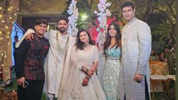 Ruturaj Gaikwad Marries Long Term Girlfriend Utkarsha Pawar Csk Teammates Attend Wedding