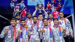 Bai President Welcomes Historic Thomas Cup Trophy In India For The First Time
