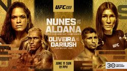 Ufc 289 Nunes Vs Aldana Fight Card Date Timings In Ist Telecast Live Streaming Info