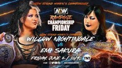 Aew Dynamite International Title Match Announced Four Title Matches Set For Rampage