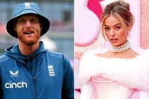 Engvsaus Ben Stokes Press Conference Interrupted By Mark Wood Barbie Prank