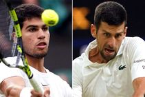 Wimbledon 2023 Carlos Alcaraz Novak Djokovic Both In Action On Not So Manic Monday