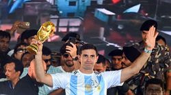 Lionel Messi Emiliano Martinez Kolkata Promise
