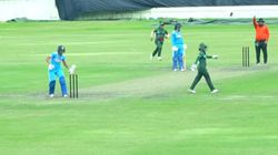 Harmanpreet Kaur Umpire Twitter Reaction On Stump Breaking