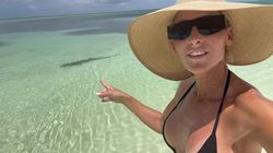 Wwe Legend The Undertaker Scares Away Shark To Save Wife Michelle Mccool