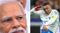 Kylian Mbappe More Famous In India Than France Narendra Modi Makes Crowd Go Berserk In Paris Video