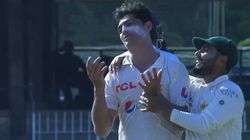 Pak Vs Sl Unlucky Naseem Shah Sets Twitter On Fire With One Of The Best Reverse Bowling Display