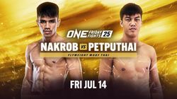 One Friday Fights 25 Results Nakrob Stuns Petputhai Avatar Edges Cicek