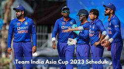 Team India Asia Cup 2023 Schedule Fixtures List Dates Timing And Venues