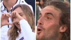 Wimbledon Paula Badosa Rushes To Watch Bf Stefanos Tsitsipas Play After Beating 1st Round Opponent