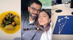 Virat Kohli Anushka Sharma Go Out On Lunch Date Give Fans A Taste Of Their Culinary Delight