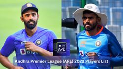 Andhra Premier League 2023 Squad Of All Six Teams Players Sold At Apl Season 2 Auction