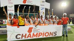 Indian Womens Team Defeats Thailand 7 2 In Final To Win Hockey 5s Asia Cup In Oman