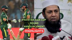 Pakistan Asia Cup 2023 Squad Live Updates Inzamam Ul Haq To Announce Babar Azams Squad