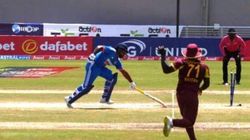 Ind Vs Wi Fans Compare Sanju Samson Run Out To Ms Dhonis Famous Dismissal By Martin Guptil In 