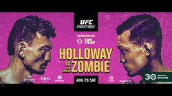 Ufc Singapore 2023 Holloway Vs The Korean Zombie Card Takes Shape