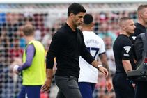 Arsenal Boss Mikel Arteta Not Thinking About Man Citys Lead After Derby Draw