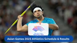 Asian Games 2023 Athletics Indian Track Field Athletes List Schedule Results