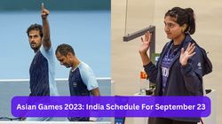 Asian Games 2023 Schedule For September 29 India Asian Games Fixtures
