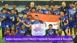 Asian Games 2023 Men S Football Schedule Groups Results Points Table Telecast Live Streaming