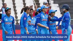 Asian Games 2023 Schedule For September 25 India Asian Games Fixtures