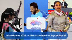 Asian Games 2023 Schedule For September 26 Indias Asian Games Fixtures