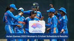 Asian Games 2023 Womens Cricket Schedule Results Squads Telecast Live Streaming