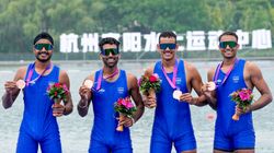 Asian Games 2023 Indian Rowers Win Bronze Medal In Mens Four And Mens Quadruple