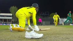 David Warners Shoe With Wifes Name On It Fall Off As Bizarre Run Out Leads To Thumping South Afric