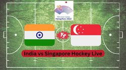 India Vs Singapore Hockey Live Score Asian Games 2023 Updates