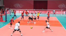 Asian Games 2023 Indian Mens Volleyball Team Beats Higher Ranked South Korea Enters Knock Outs