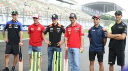 Indianoil Grand Prix Of India Motogp Riders Play Cricket Experience Indias Vibrant Culture
