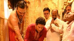 Varanasi Cricket Stadium Sachin Tendulkar Gavaskar Kapil Dev Offer Prayers At Kashi Vishwanth Temple